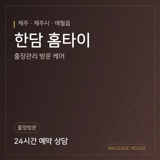 제주 제주시 한담 홈타이 출장마사지 안내 이미지